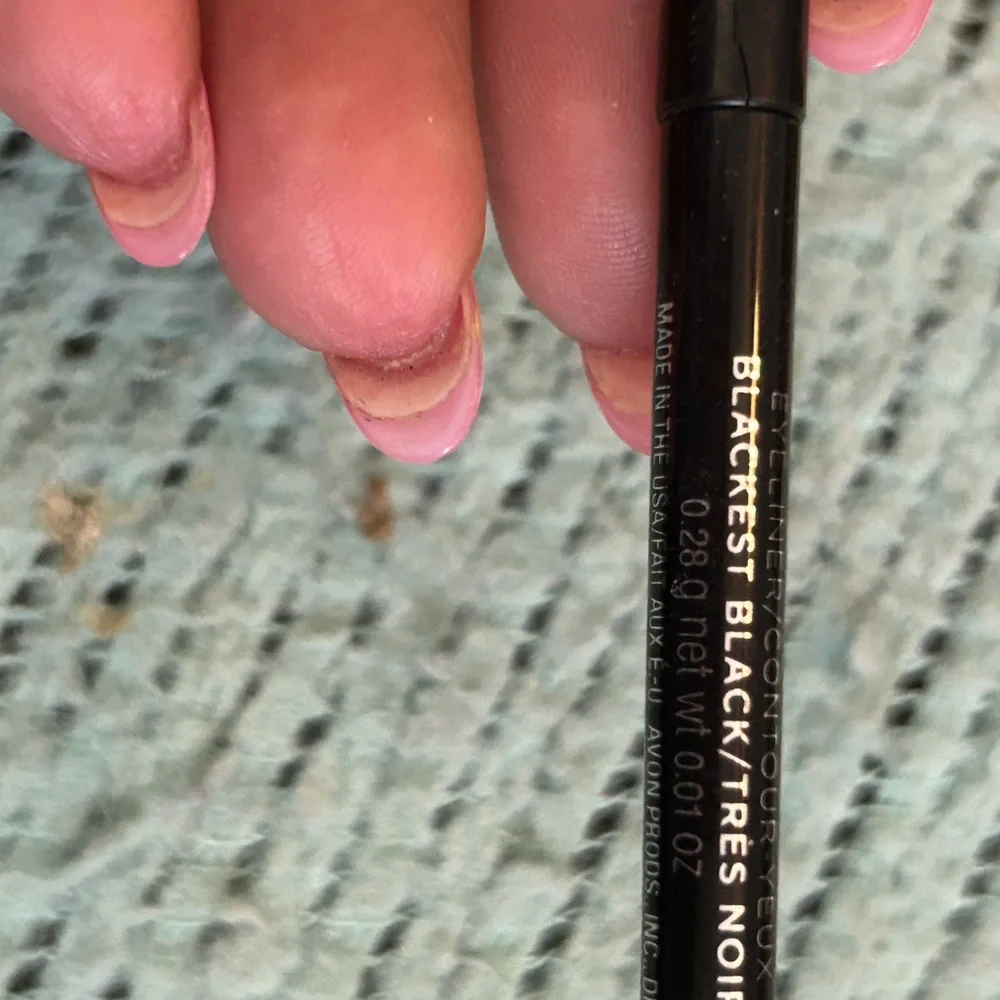 Avon True Color Eyeliner. Blackest Black.